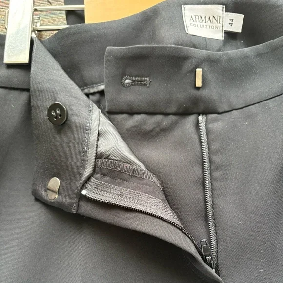 Armani Collezioni Black Pants​ - Picture 7 of 9